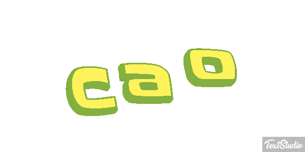 Cao Text effect