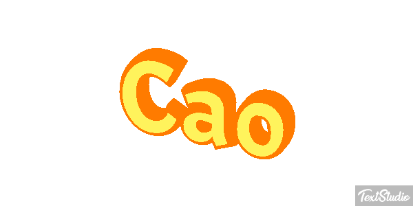 Cao Text effect