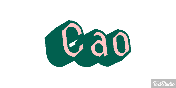 Cao Text effect