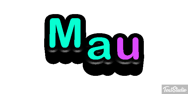 Mau Texteffekt