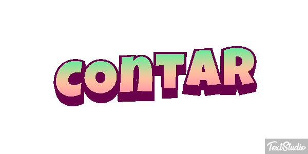 Contar Tekst effect