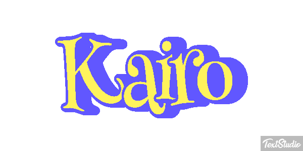 Kairo Efekt tekstowy