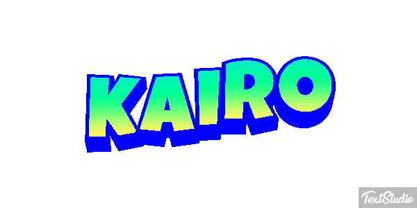 Kairo Efekt tekstowy