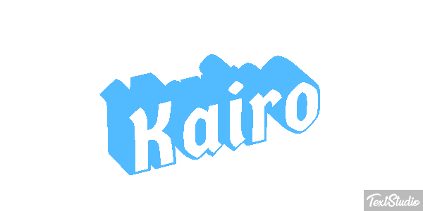Kairo Efekt tekstowy
