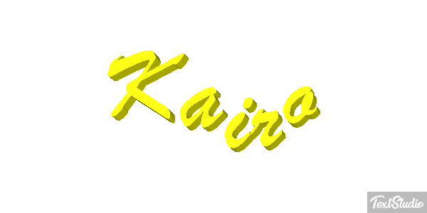 Kairo Efekt tekstowy
