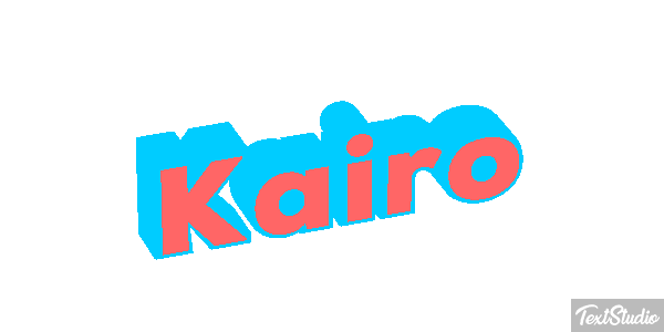 Kairo Efekt tekstowy