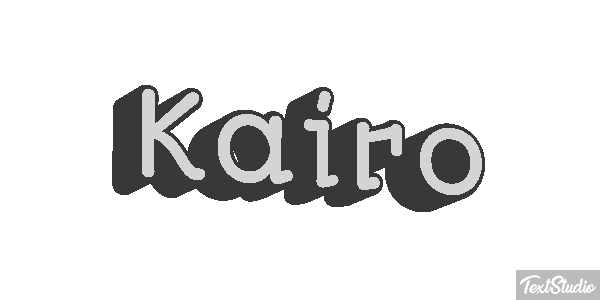 Kairo Efekt tekstowy