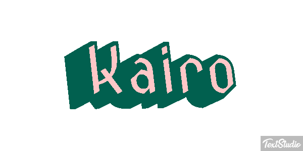 Kairo Efekt tekstowy