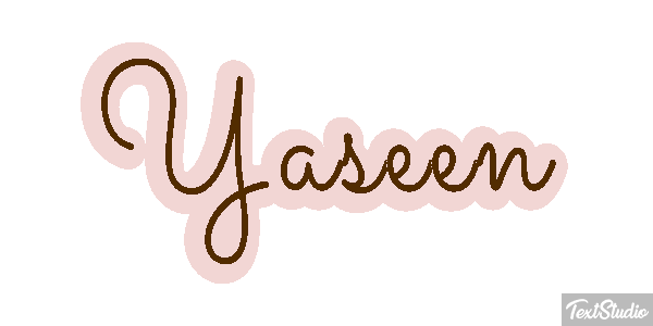 Yaseen Text effect