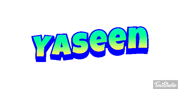 Yaseen Text effect