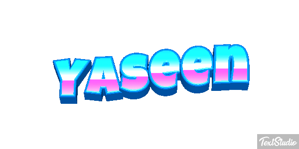 Yaseen Text effect