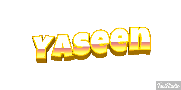 Yaseen Text effect