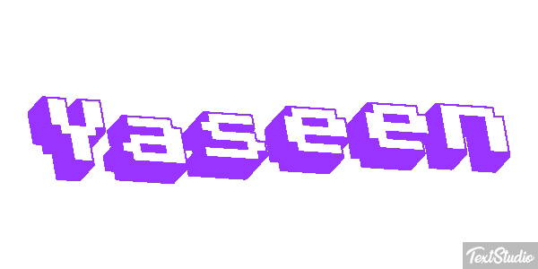 Yaseen Text effect