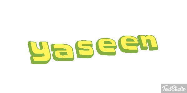 Yaseen Text effect