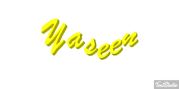 Yaseen Text effect