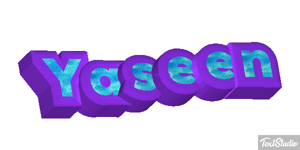 Yaseen Text effect