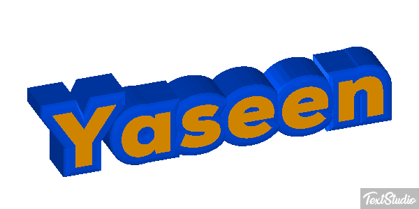 Yaseen Text effect