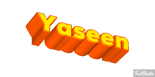 Yaseen Text effect
