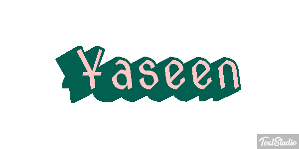 Yaseen Text effect