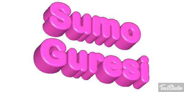 Sumo Güreşi Metin efekti