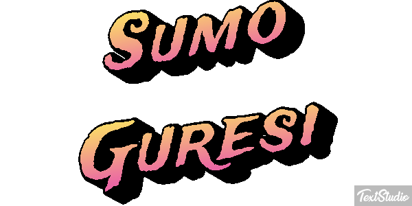 Sumo Güreşi Metin efekti