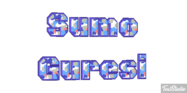 Sumo Güreşi Metin efekti