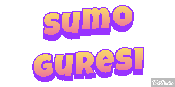Sumo Güreşi Metin efekti