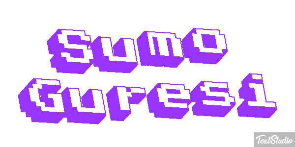 Sumo Güreşi Metin efekti