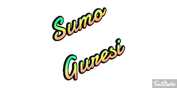 Sumo Güreşi Metin efekti