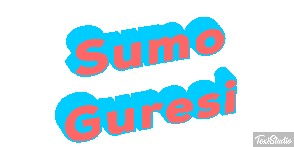 Sumo Güreşi Metin efekti