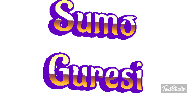 Sumo Güreşi Metin efekti