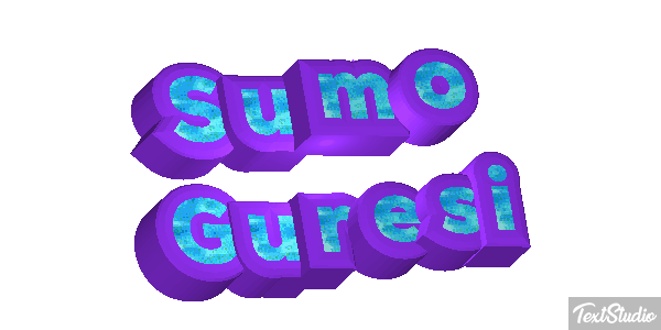 Sumo Güreşi Metin efekti