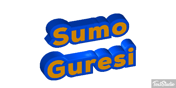 Sumo Güreşi Metin efekti