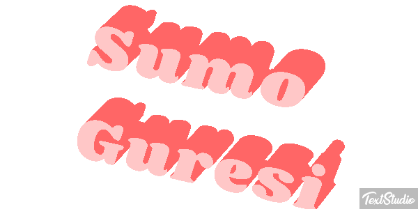Sumo Güreşi Metin efekti