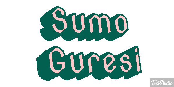 Sumo Güreşi Metin efekti