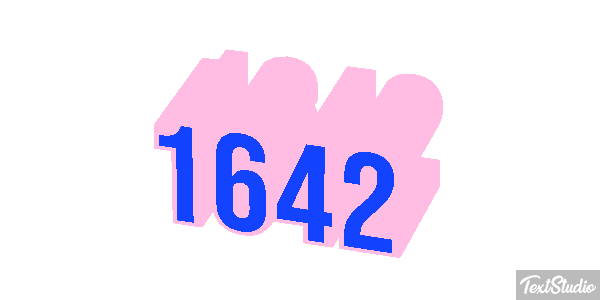 1642 Texteffekt