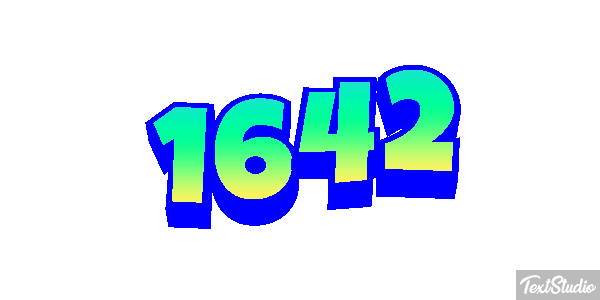 1642 Texteffekt