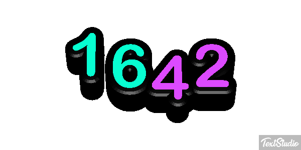 1642 Texteffekt