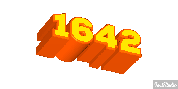 1642 Texteffekt