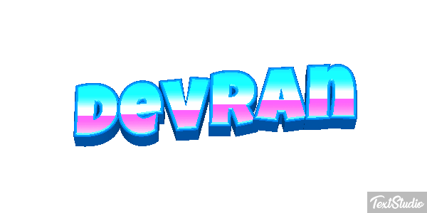 Devran Efecto de texto