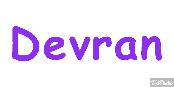 Devran Efecto de texto