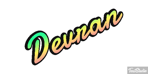 Devran Efecto de texto