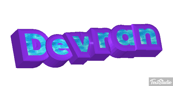 Devran Efecto de texto
