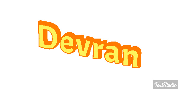 Devran Efecto de texto