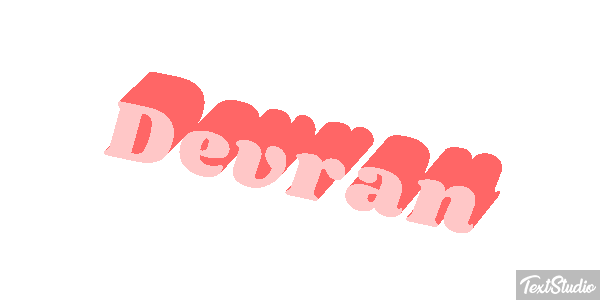 Devran Efecto de texto