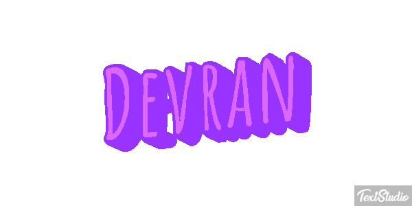 Devran Efecto de texto