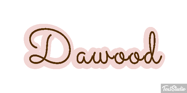 Dawood Text effect