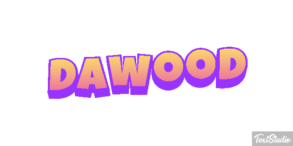 Dawood Text effect