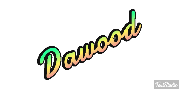 Dawood Text effect