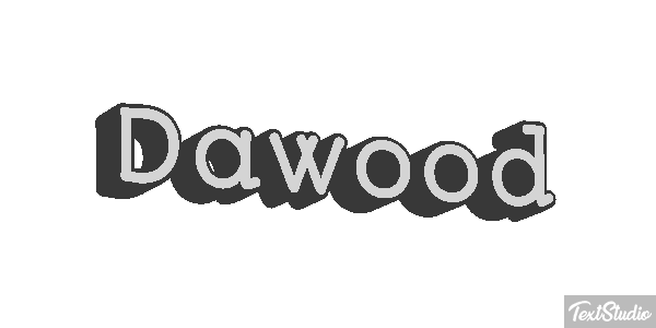 Dawood Text effect